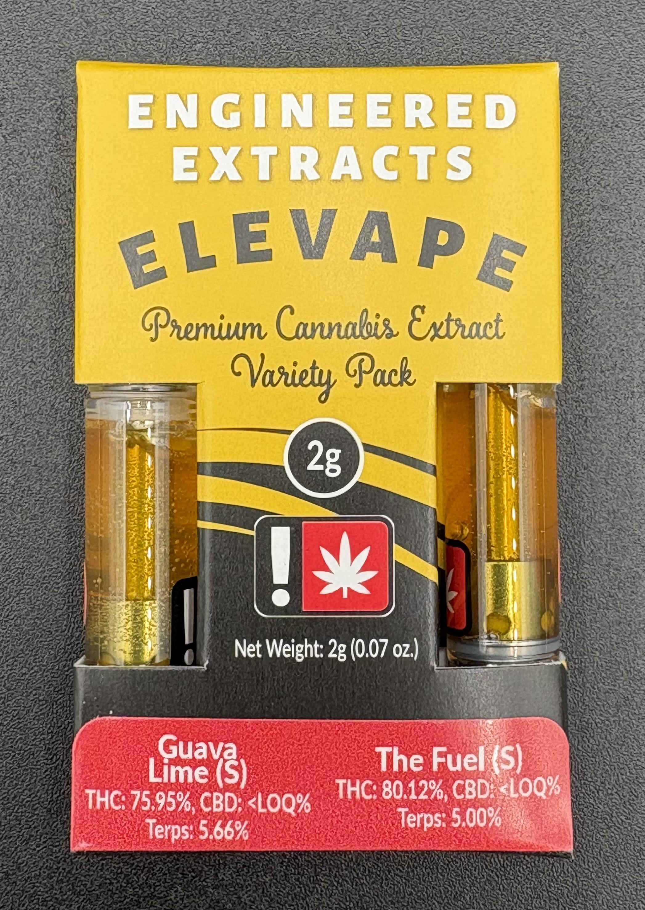 Photograph of product: Elevape // Guava Lime / The Fuel 2g Cart
