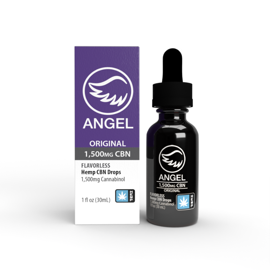 Photograph of product: Angel | Hemp Tincture | CBN | 1500mg | Flavorless
