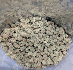 Photograph of product: ATOMICS - FLOWER - 28G - Oui'd - PLATINUM GORILLA
