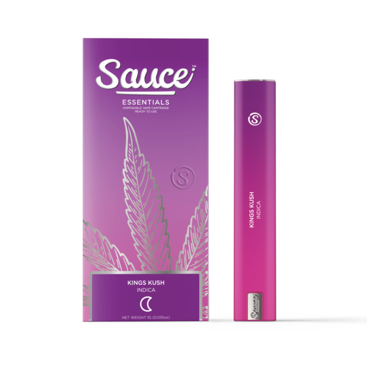 Photograph of product: Sauce Live AIO Kings Kush Cart