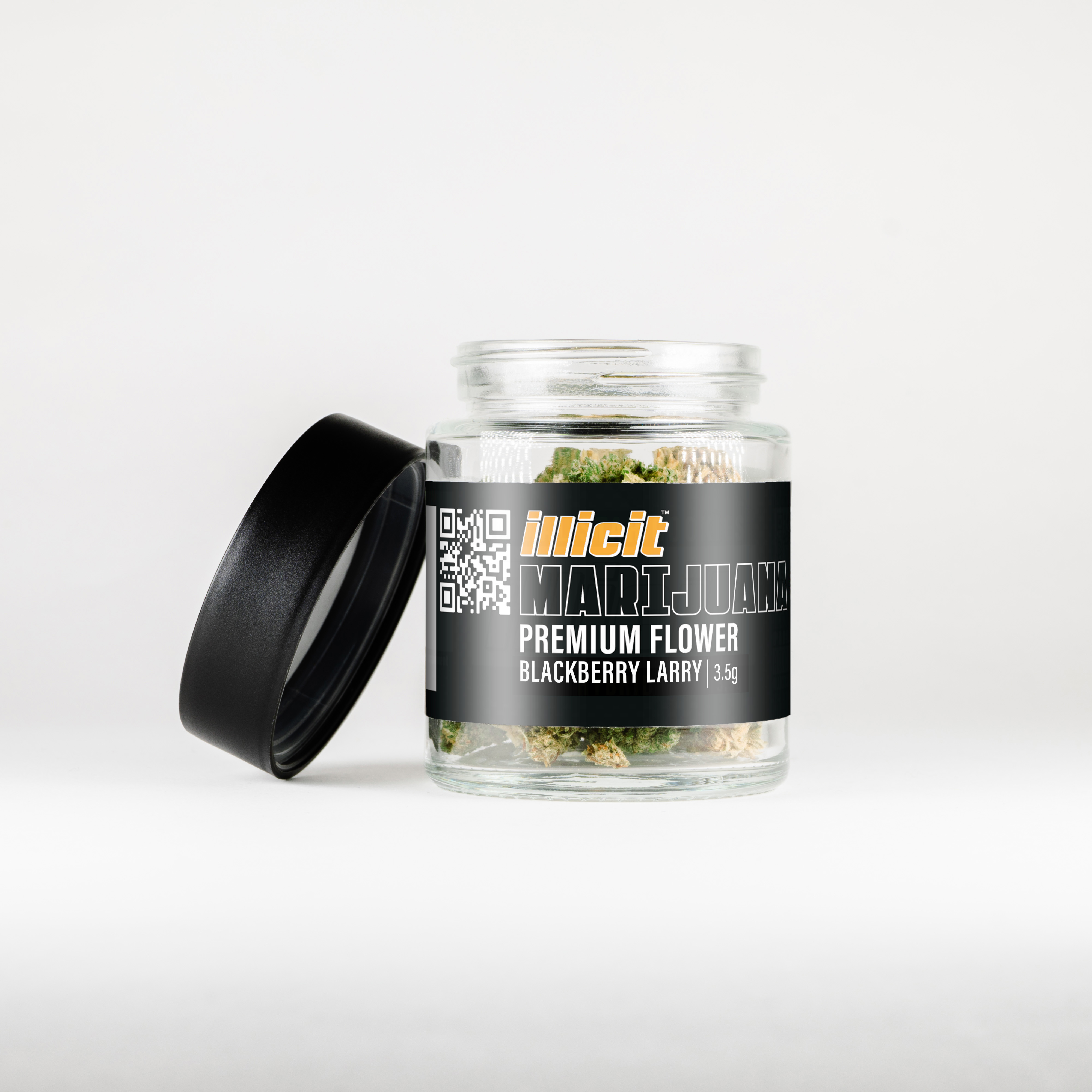 Photograph of product: Blackberry Larry Flower 3.5g