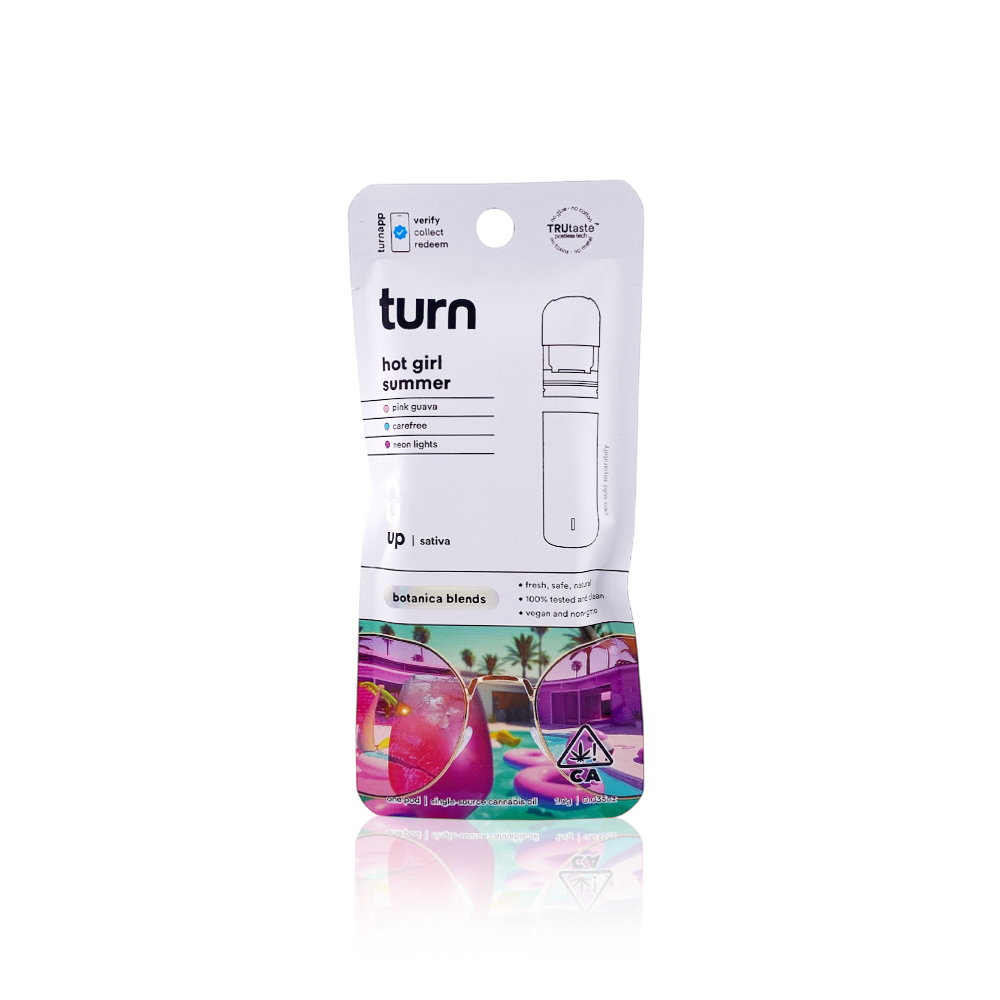 Photograph of product: TURN - Vape Pen - Hot Girl Summer - Pod - 1G