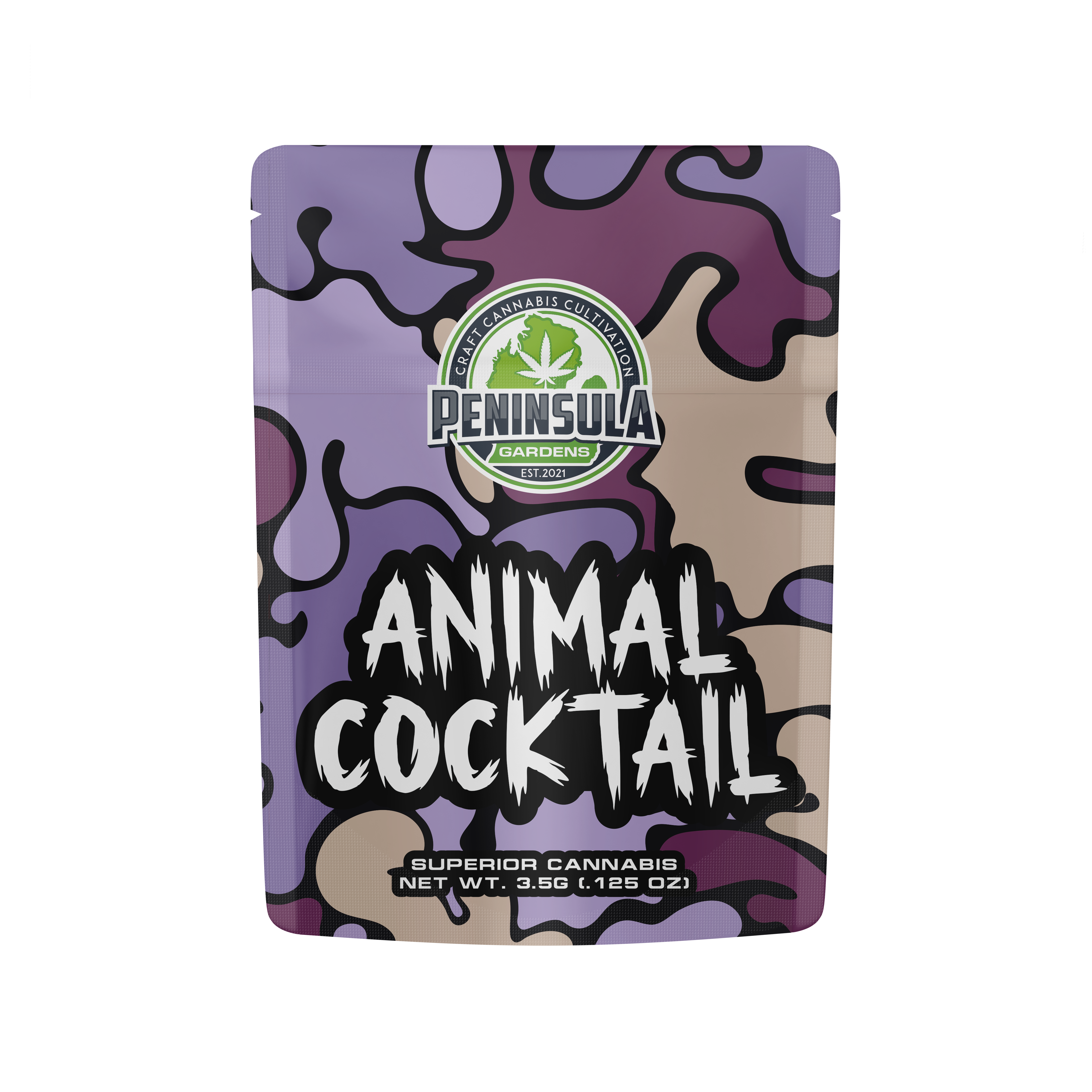 Photograph of product: PG | Animal Cocktail Prepack (AU) - 3.5g