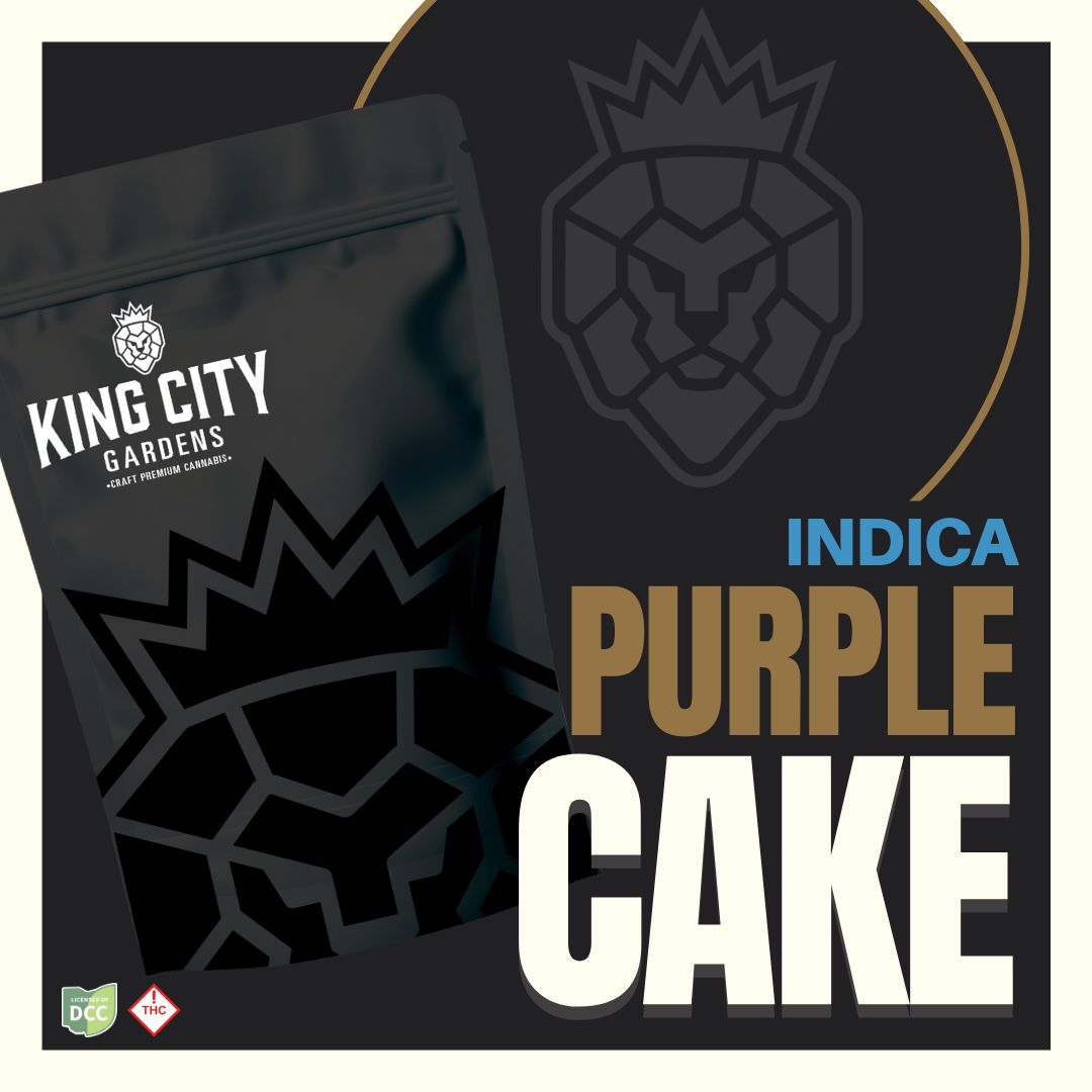 Photograph of product: King City Gardens | Purple Cake | 14.15g
