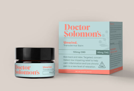 Photograph of product: Dr. Solomons - Balm (3:1 CBD:TH-oui) - Unwind (180mg)