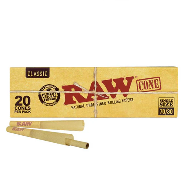 Photograph of product: Raw - 70/30 Cones - 20pk