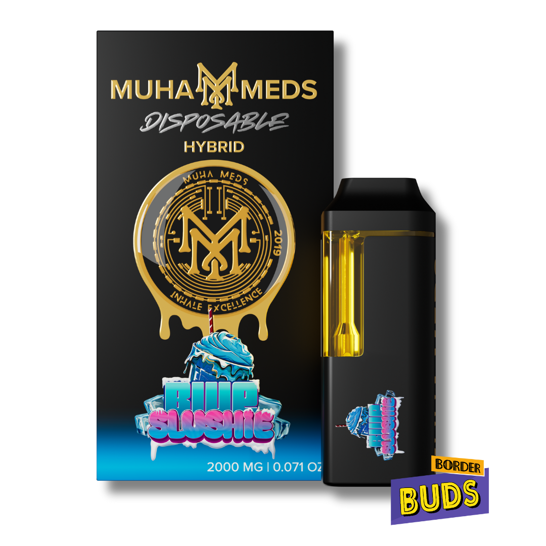 Photograph of product: Blue Slushie | Muha Meds | 2g | Disposable