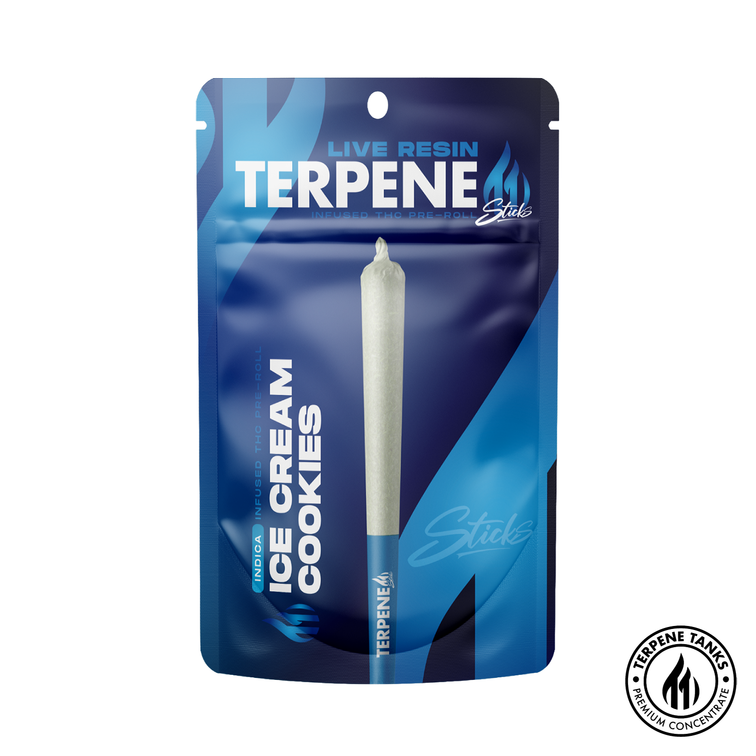 Photograph of product: Ice Cream Cookies Infused Pre-Roll | 1.2g