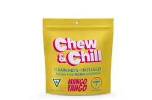 Photograph of product: Chew and Chill - Mango Tango 10pk 100mg