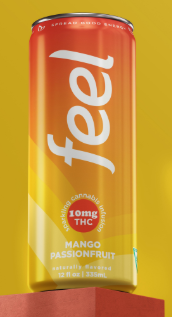 Photograph of product: Feel Energy | Mango Passionfruit | 10mg TH-oui : 30mg Caffeine