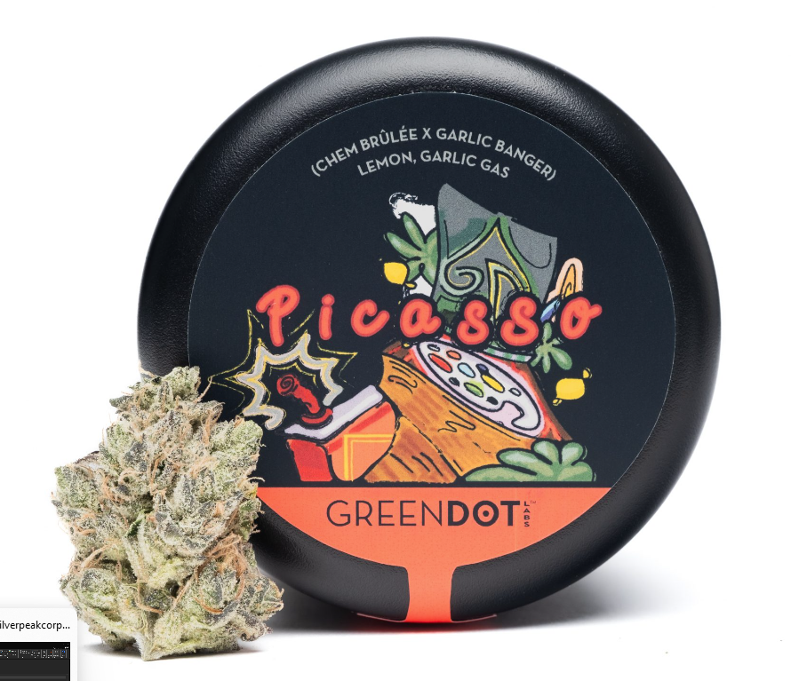 Photograph of product: Green Dot | Buds s | - Picasso - 7g