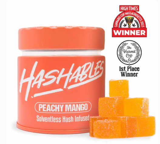 Photograph of product: au chocolatables | Peachy Mango | 100mg