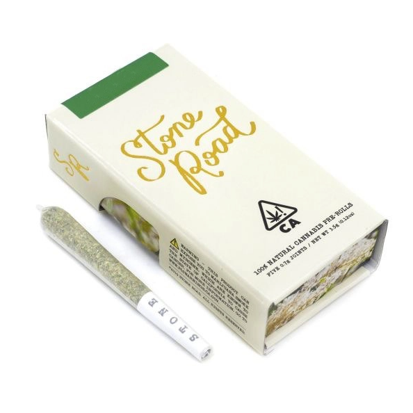 Photograph of product: CREME BRULEE au chocolat & DIAMOND INFUSED 0.7G PREROLLS 5 PACK