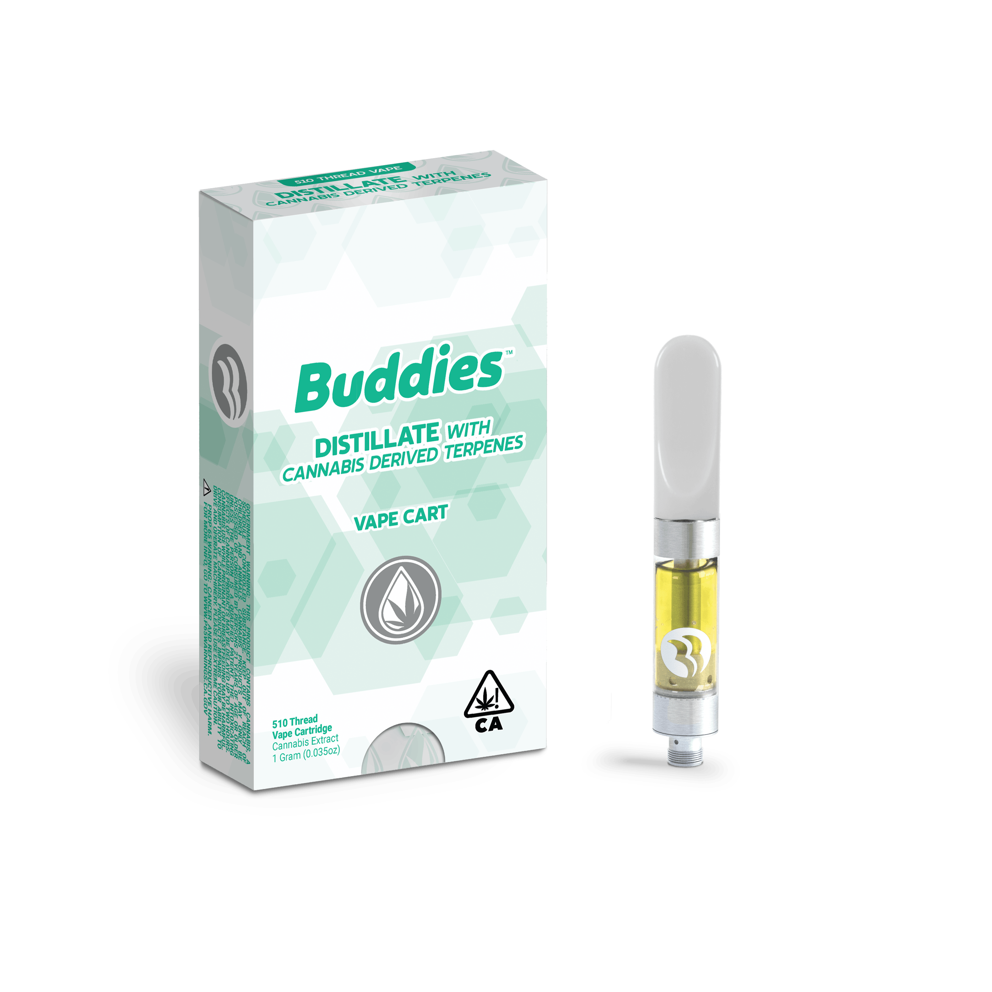 Photograph of product: Buddies | Mango Dream | Hybrid | Distillate w/CDT Cartridge | 1g