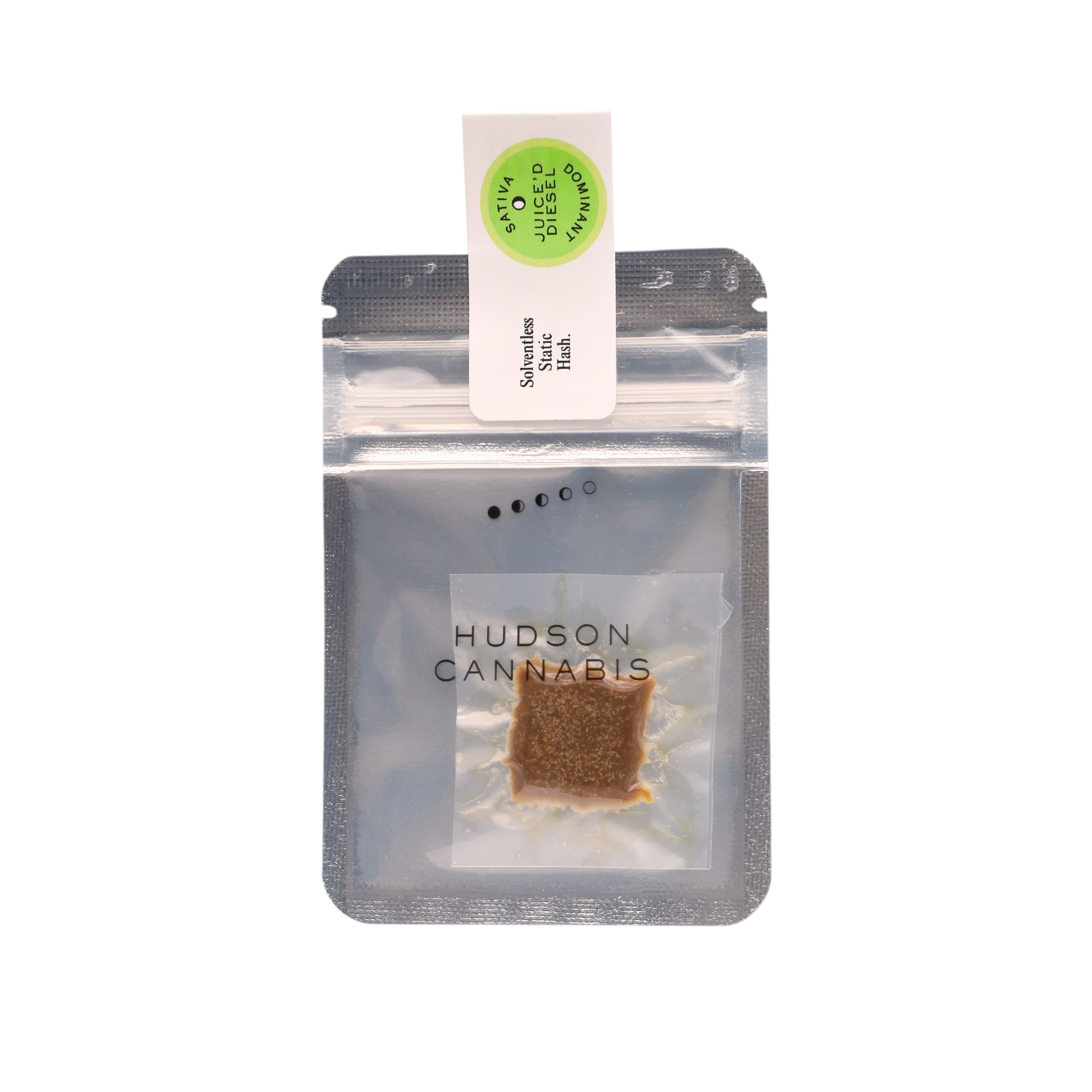 Photograph of product: Hudson Oui'd Juice'd Diesel Solventless Static au chocolat
