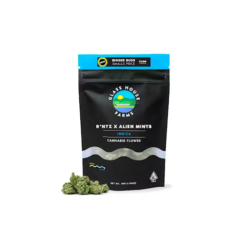 Photograph of product: R*NTZ X ALIEN MINTS 28G