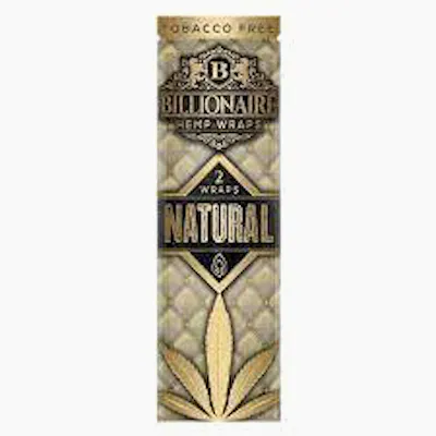Photograph of product: BILLIONAIRE HEMP WRAPS | Accessory | Natural