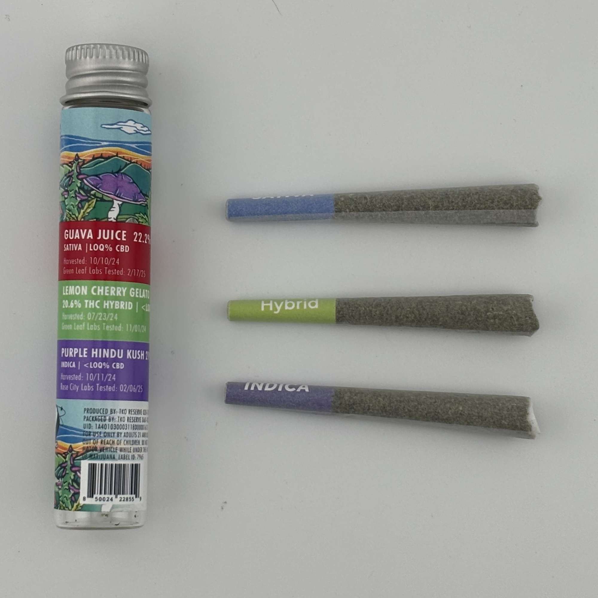 Photograph of product: TKO | 3pk PR | Guava/LCG/PHK