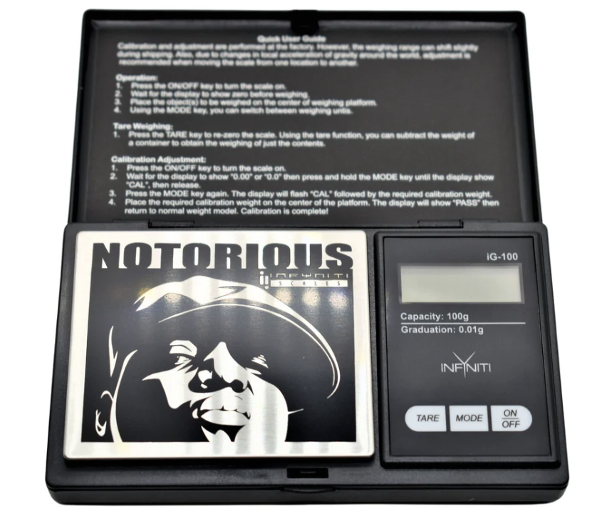 Photograph of product: NOTORIOUS B.I.G INFYNITI SCALES