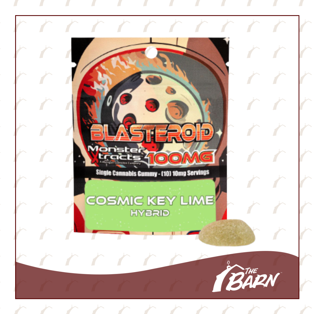 Photograph of product: Monster Blasteroid 100mg - Cosmic Key Lime - REC