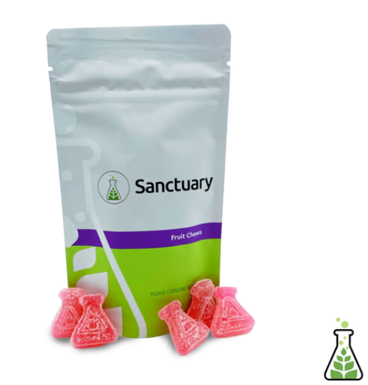 Photograph of product: Watermelon Fruit Chews 4.5-5.5mg 20pk