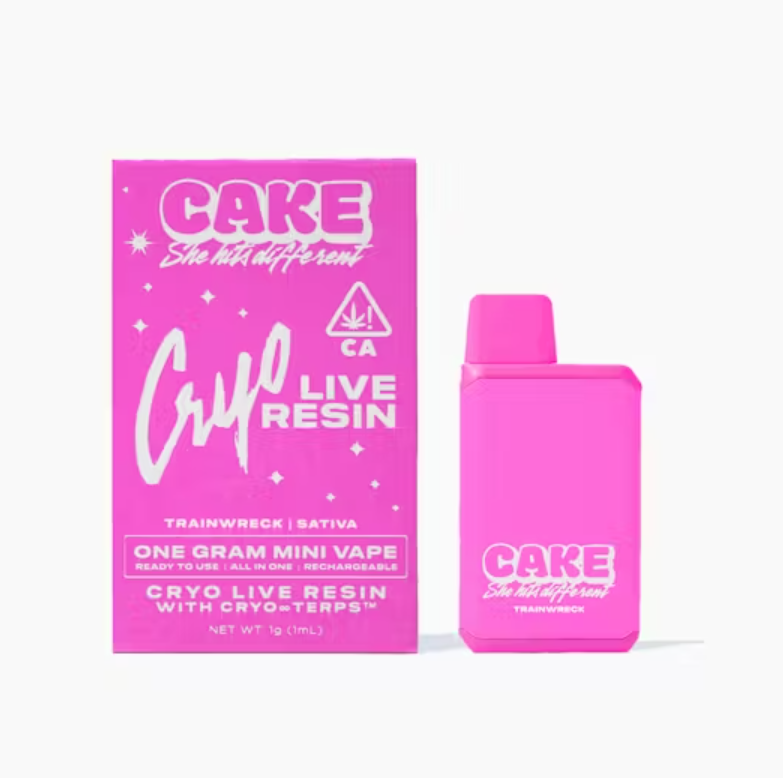 Photograph of product: TRAINWRECK 1G LIVE RESIN ALL IN ONE