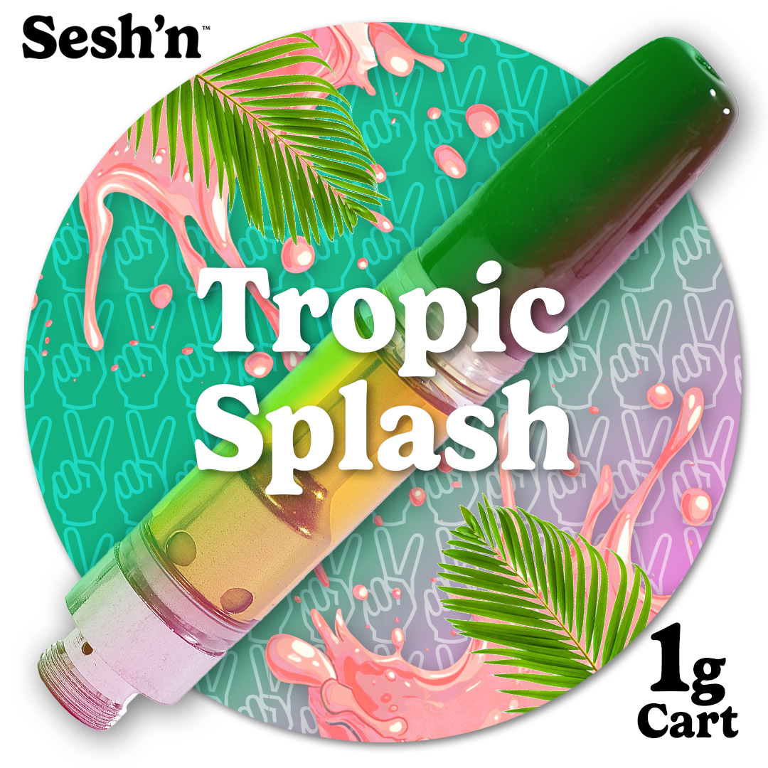 Photograph of product: Sesh'n - Vape Cart 1g - Tropic Splash