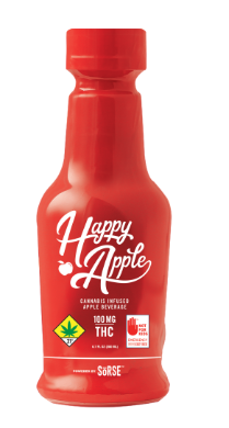 Photograph of product: Happy Apple - [100mg] - Edible Drink