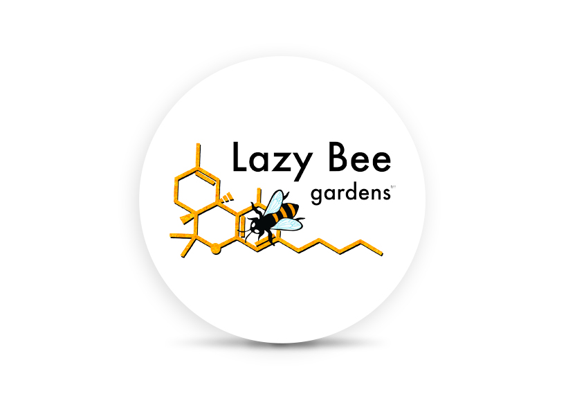 Logo for brandLogo: Lazy Bee Gardens