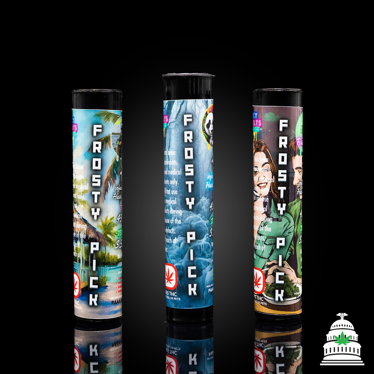 Photograph of product: Abracadabra - Icey Melts Frosty Picks Infused Preroll