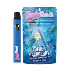 Photograph of product: Kushy Punch - Blue Raspberry Disp