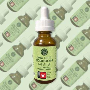Photograph of product: Hapy Tincture - Green Tea Focus 1:1:1:1