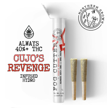 Photograph of product: Cujo's Revenge -  0.5G 2PK  Infused Hydro Pre roll (TAX INCLUDED)