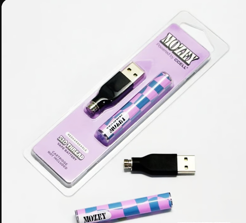 Photograph of Product: Mozey | Purple/Blue 510 Battery