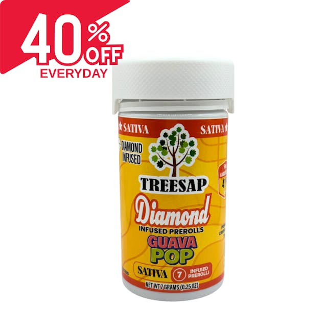 Photograph of product: TreeSap - Diamond 7PK - Guava Pop (SAT) - 