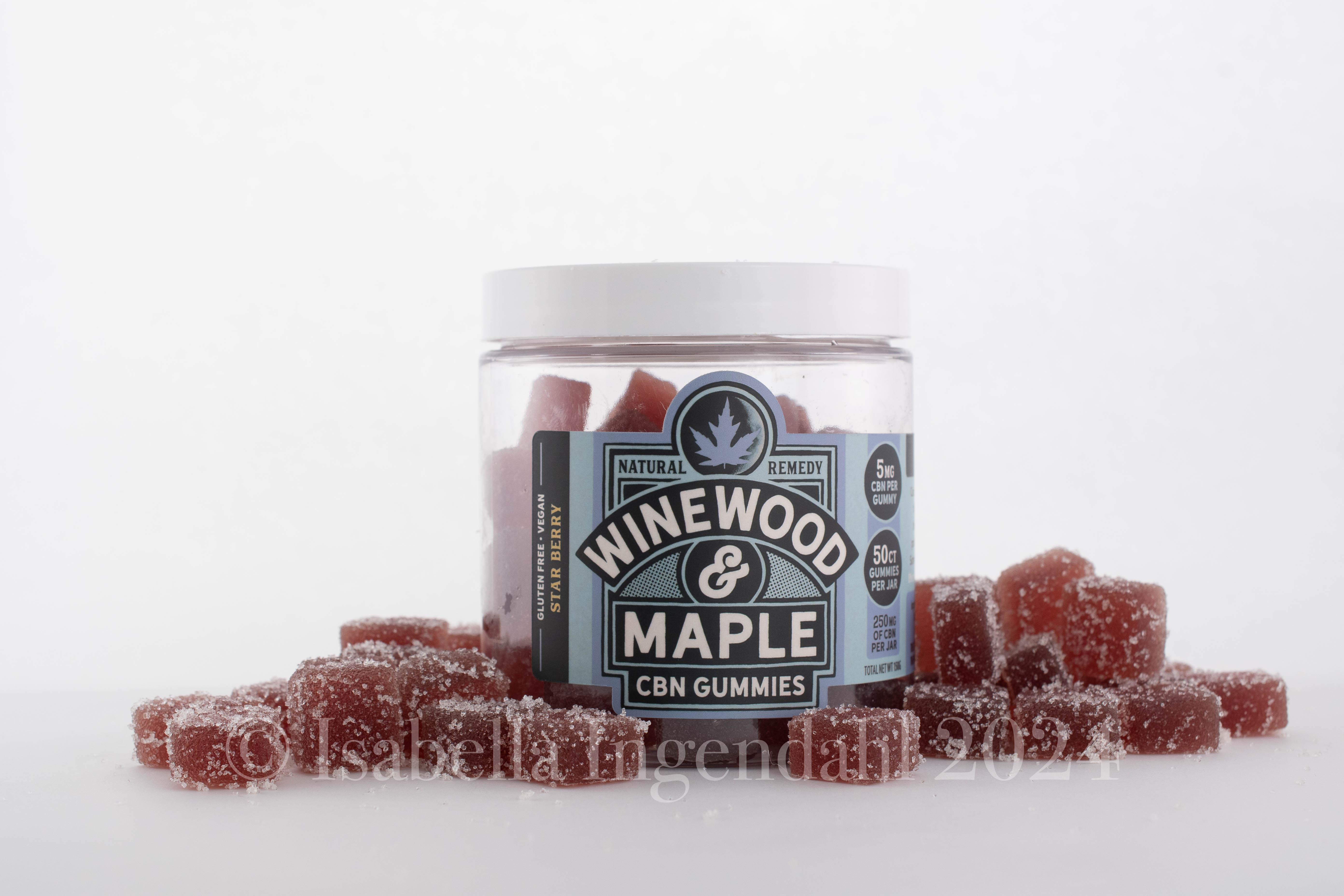 Photograph of product: CBN Gummies | Star Berry - 50 Pack [5mg/ea]