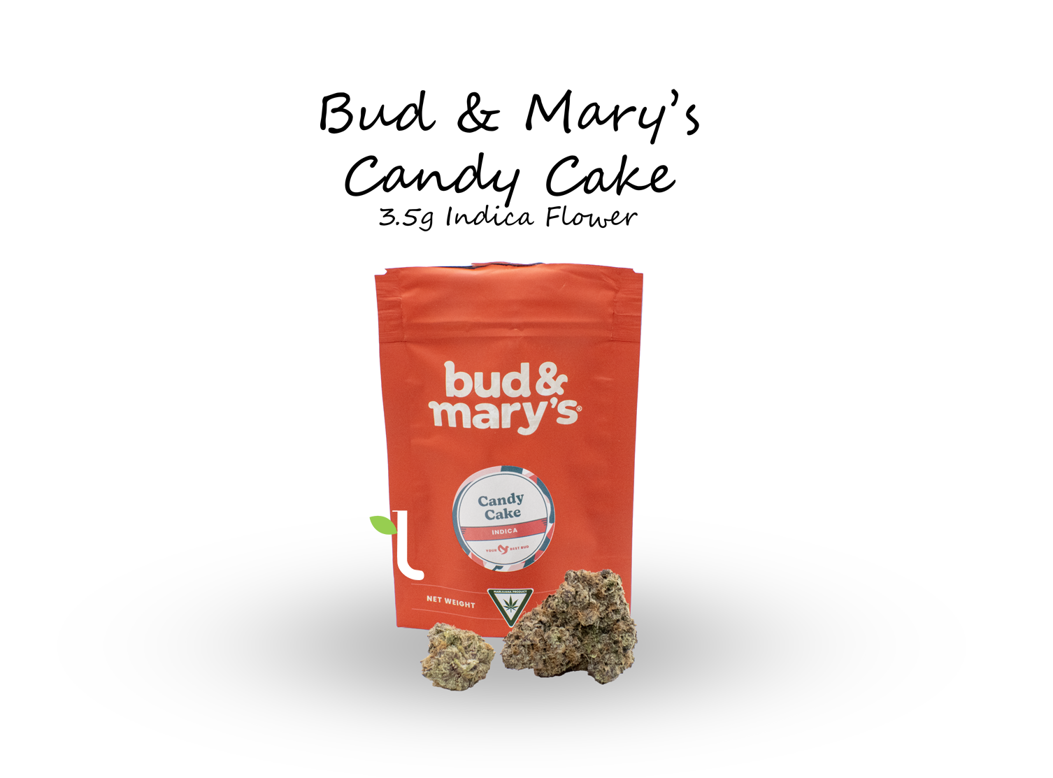 Photograph of product: Bud & Mary's | Buds | Candy Cake | 3.5g