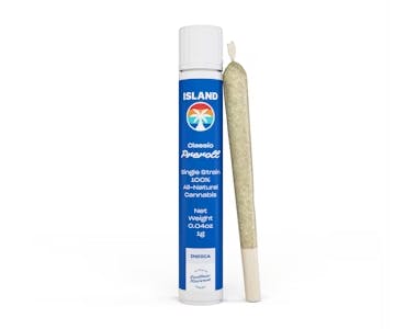 Photograph of product: Pre-roll - Island - Marz (IH) - 1g