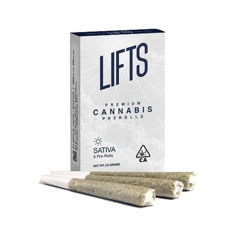 Photograph of product: The Cure Company | Sunny C Lifts | 5pk Pre-Rolls