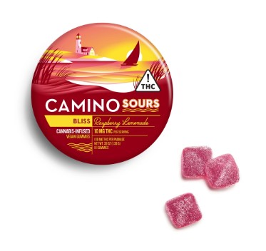 Photograph of product: Camino | Sours Raspberry Lemonade | 100mg