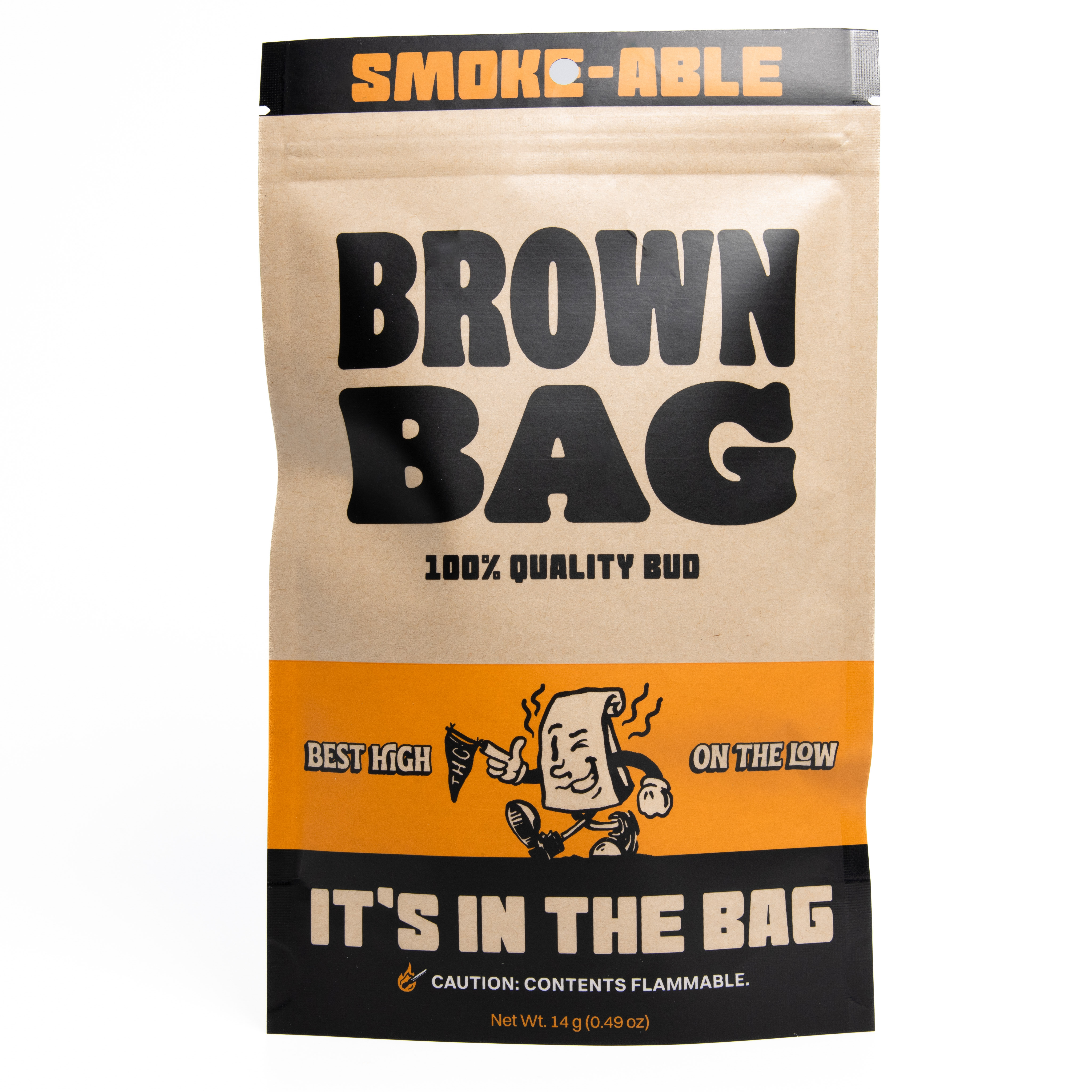 Photograph of product: Brown Bag Prepack Zero Gravity - 14g