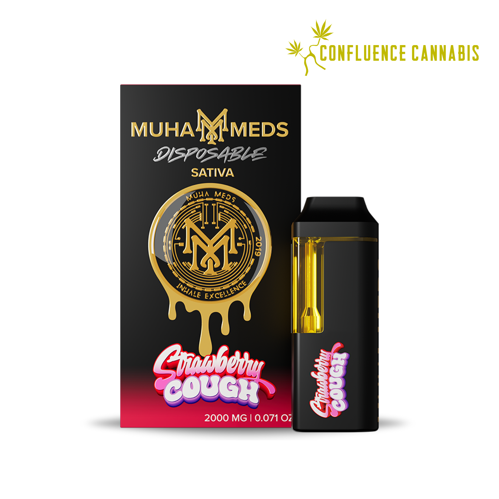 Photograph of product: Strawberry Cough Disposable Vape