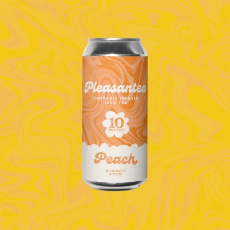 Photograph of product: Peach Infused Ice Tea 10mg