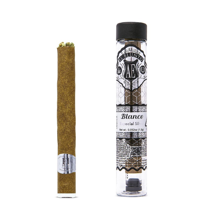 Photograph of Product: Blanco (I) Especial Silver El Blunto 1.5g BLUNT - Albert Einstone's