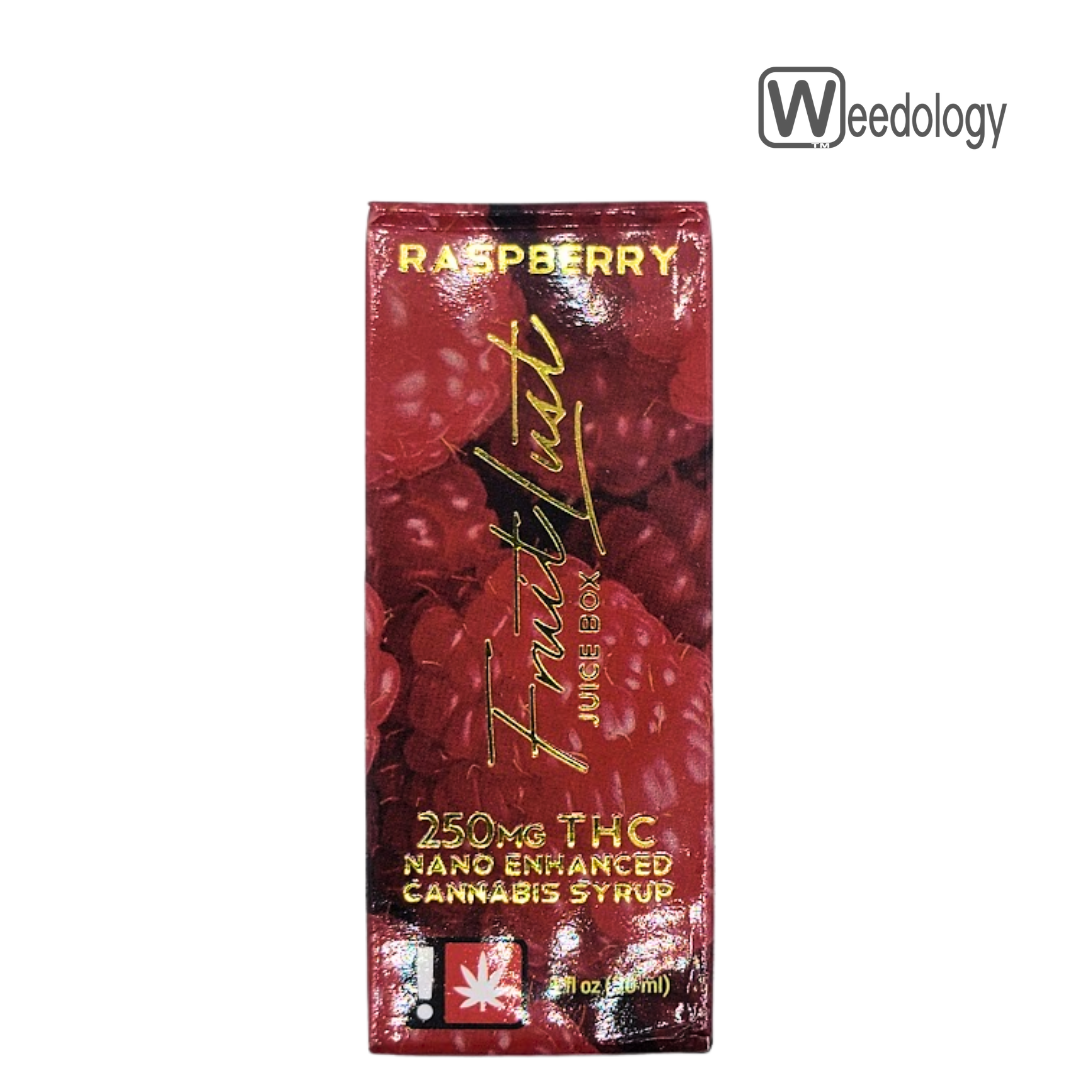 Photograph of product: Fruit Lust 1oz RASPBERRY Oui'd Syrup