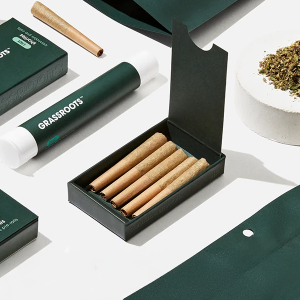 Photograph of product: Grassroots - Country Cookies Pre-Rolls 5pk 2g