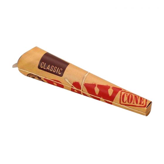 Photograph of product: RAW Classic Pre Rolled Cones 1 1/4 6pk