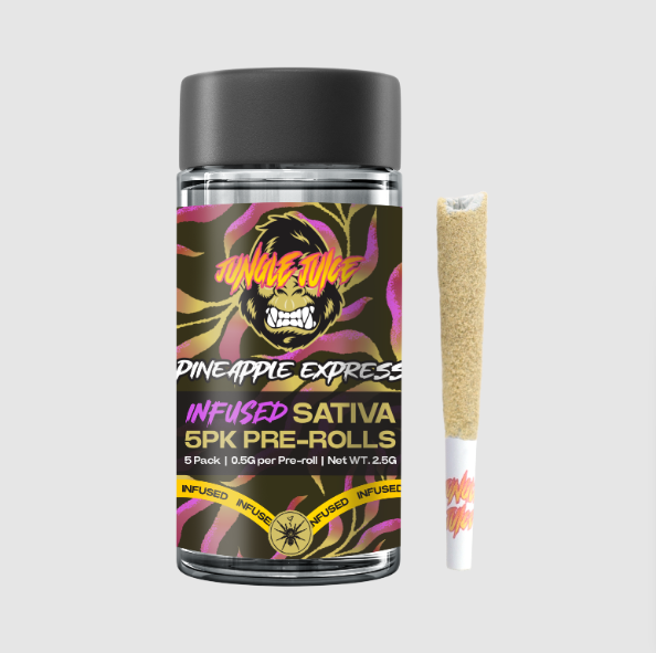 Photograph of product: Pineapple Express | 0.5g x 5pk | Infused | Jungle Juice
