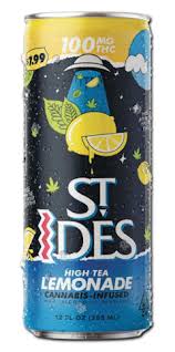 Photograph of product: St. Ides Infused Lemonade Tea 100MG