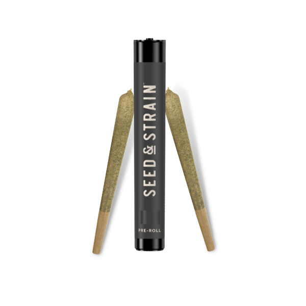 Photograph of product: Seed & Strain Pre-Roll  Oui'd Blue Gelato 2- Pack